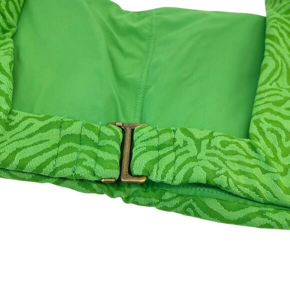 Andie Swim The Rye Bikini Top in Holly Green Size Medium NEW with Tags! - Picture 7 of 7